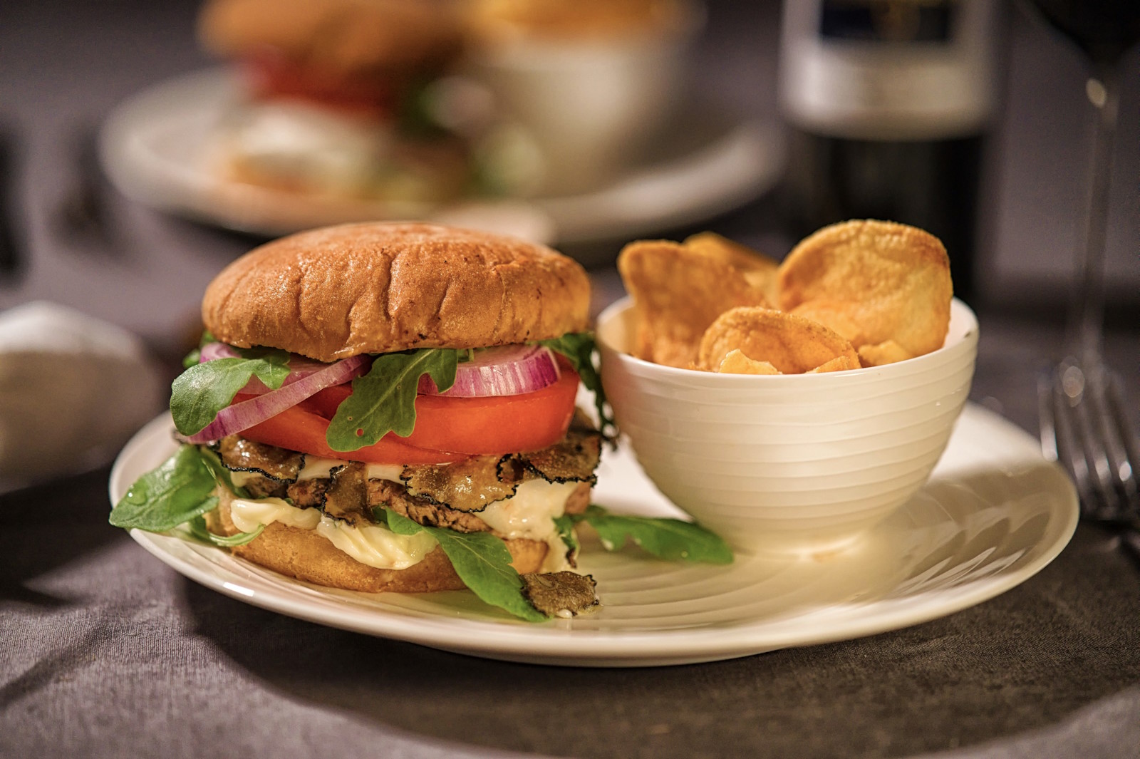 Alpen Edelweiss Truffle Burger