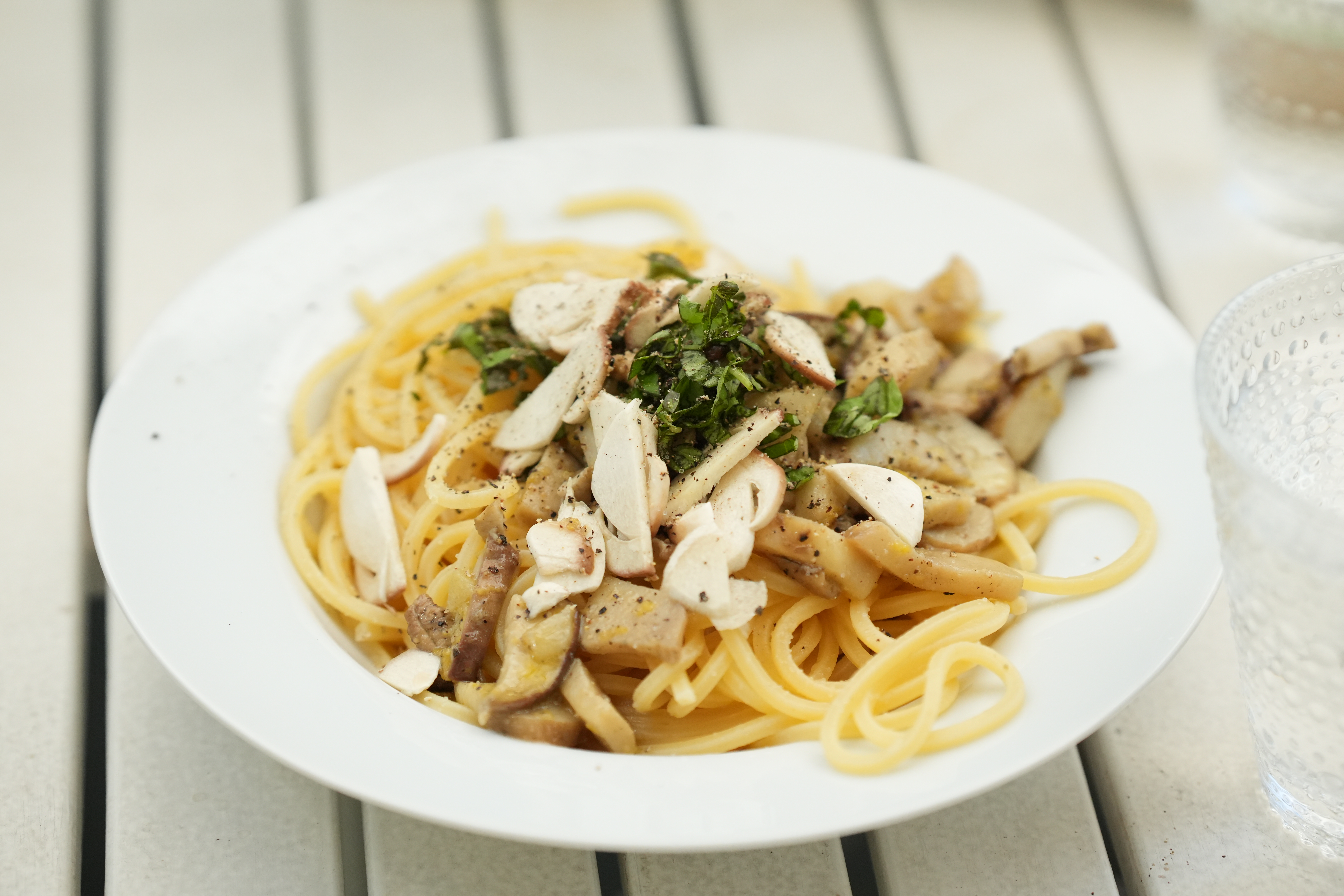 Spaghetti with Porcini Mushrooms