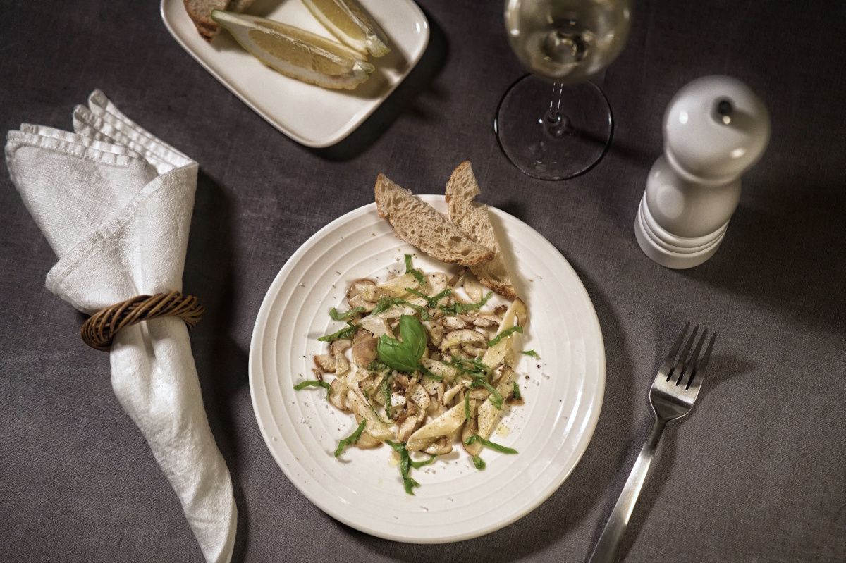 Porcini Mushroom Carpaccio